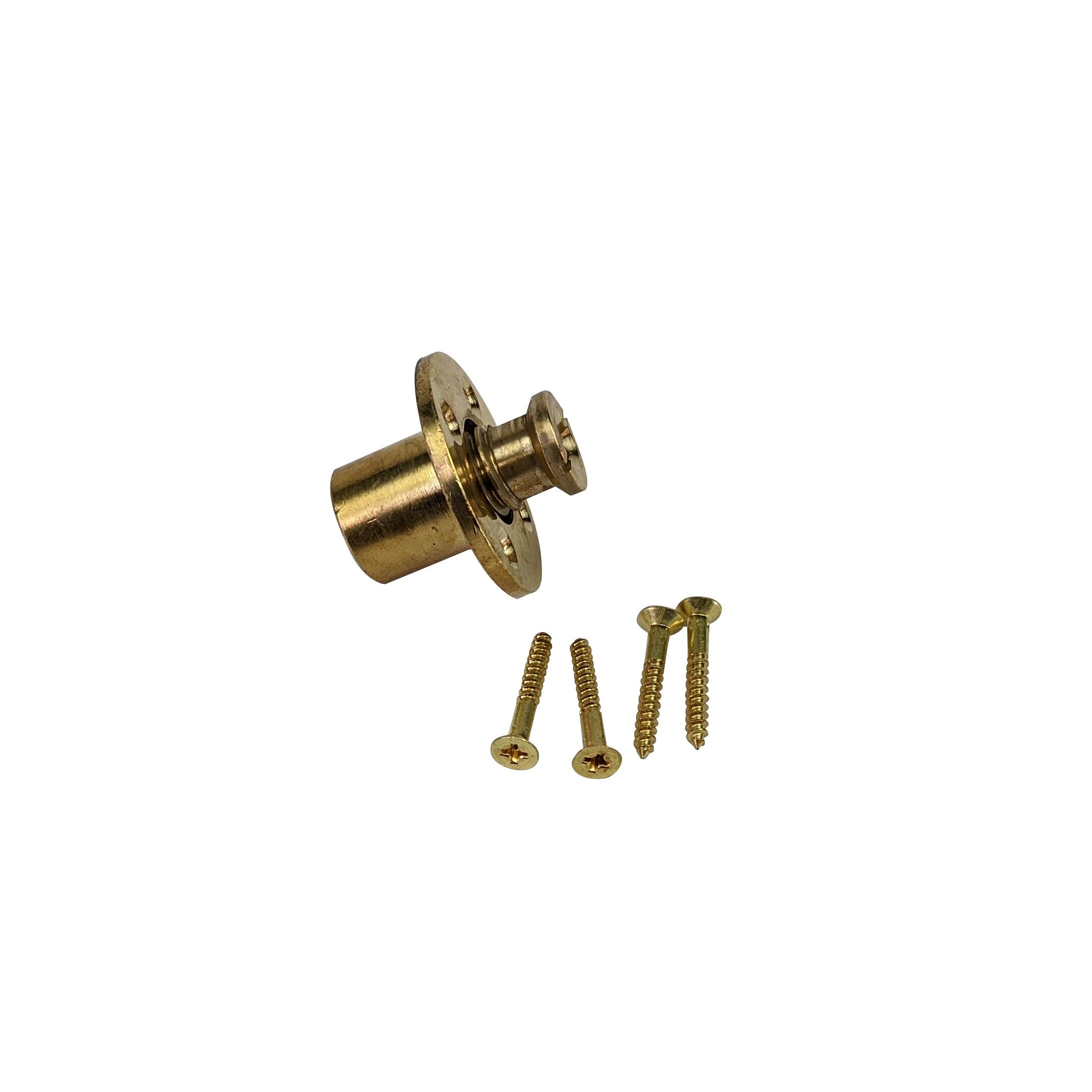 Anchor - Threaded Wood Deck w Screws (2) Anchor - Threaded Wood Deck with Screws for a Pool Safety Net