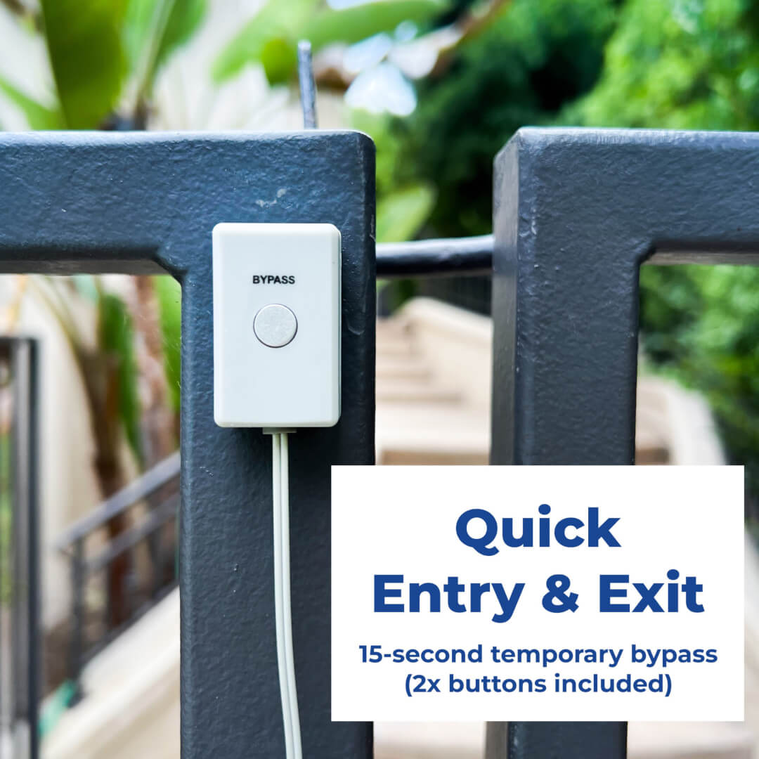 Gate Alarm Bypass Button Gate Alarm Bypass Button