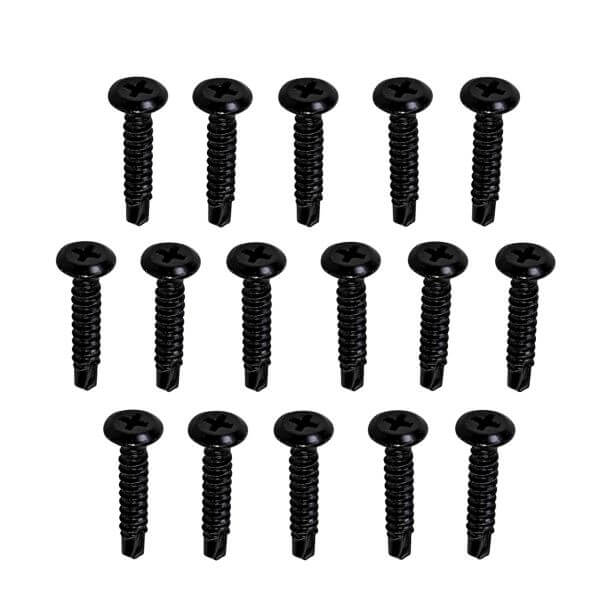 D&D Screws Pool Fence Screw D&D Technologies in 1 Inch Stainless Steel - Qty 16