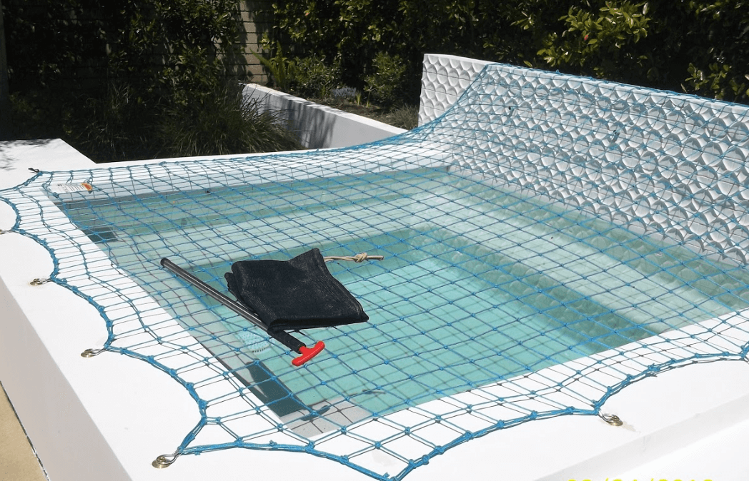 Leaf & Net Storage Bag on a Safety Net Leaf & Net Storage Bag shown sitting on a Safety Net