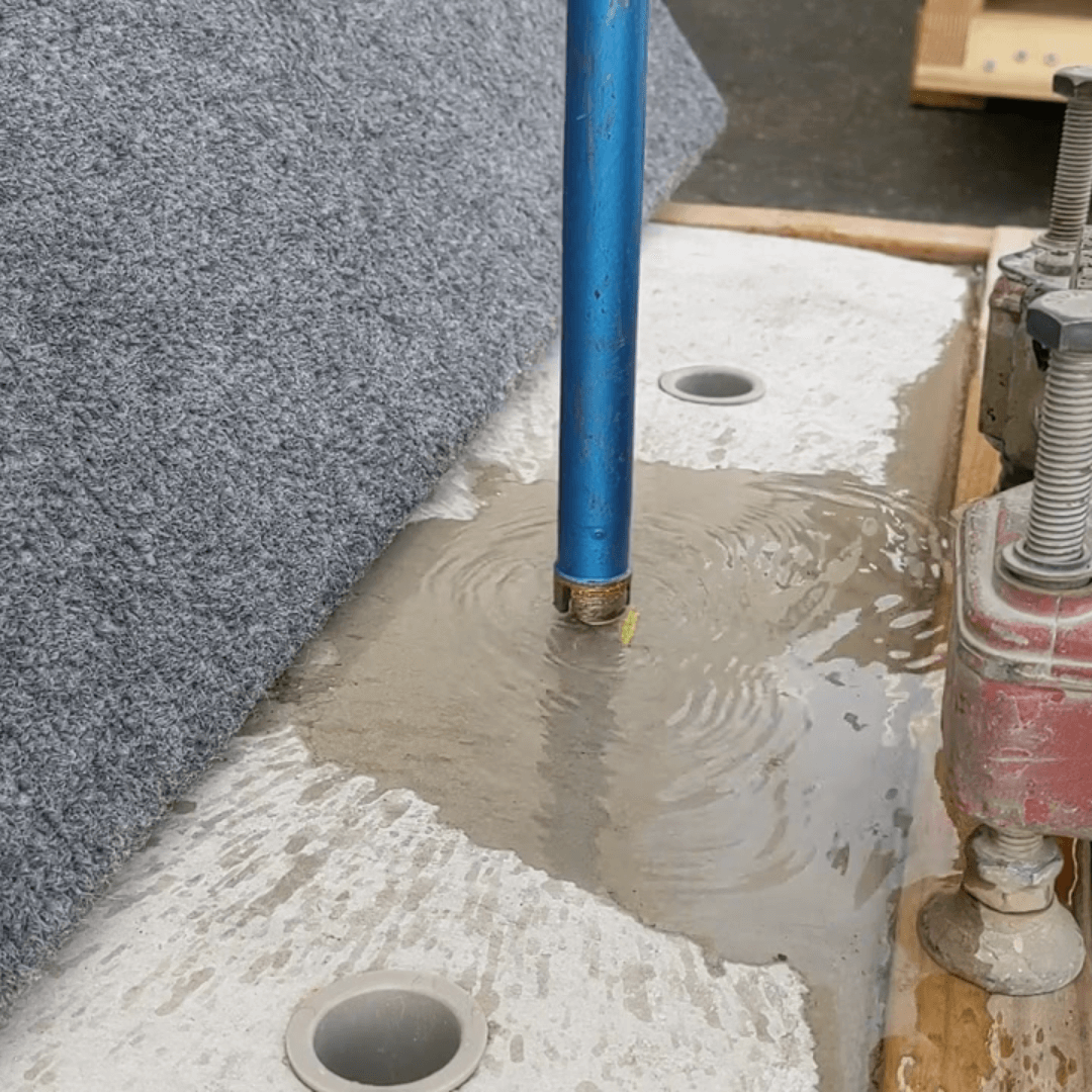 All-Safe Core Bit in Use All-Safe Core Bit in Use