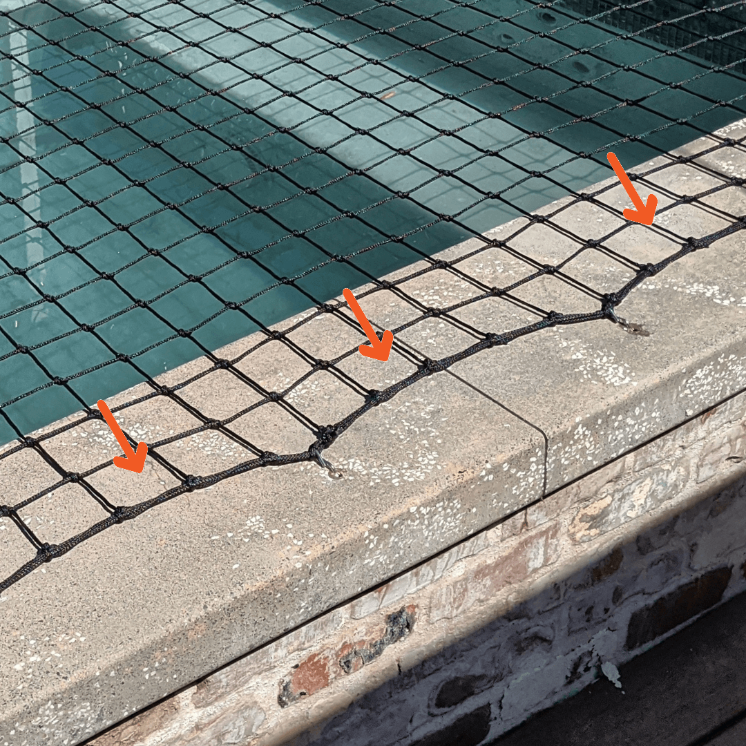 Net Perimeter Wrap Safety Net Perimeter Twine also called Perimeter Wrap