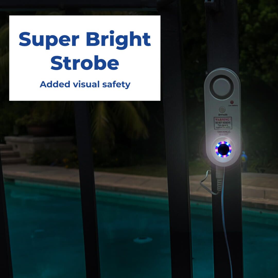 Techkno Pool Alarm Super Bright Strobe Techkno Pool Alarm Super Bright Strobe