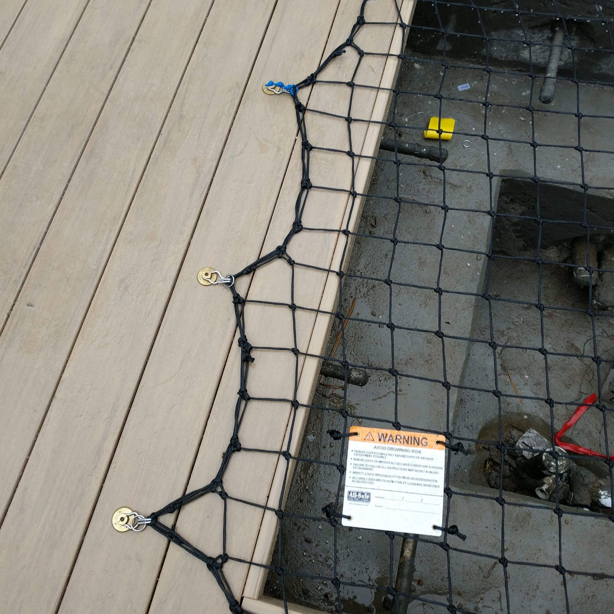 Threaded Brass Anchor - Installation on Wood Deck Threaded Brass Anchor - Installation on Wood Deck