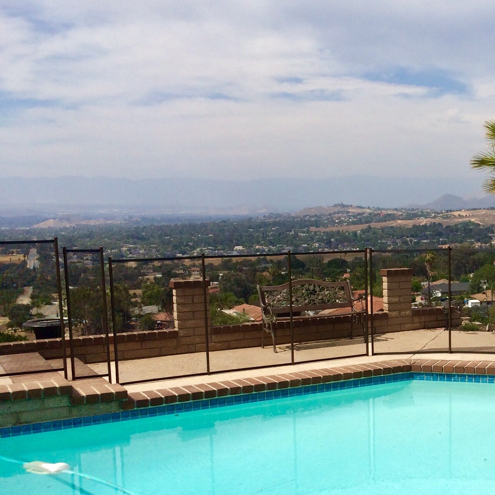 Pool Fence Installation Image (3) Pool Fence Transparent View