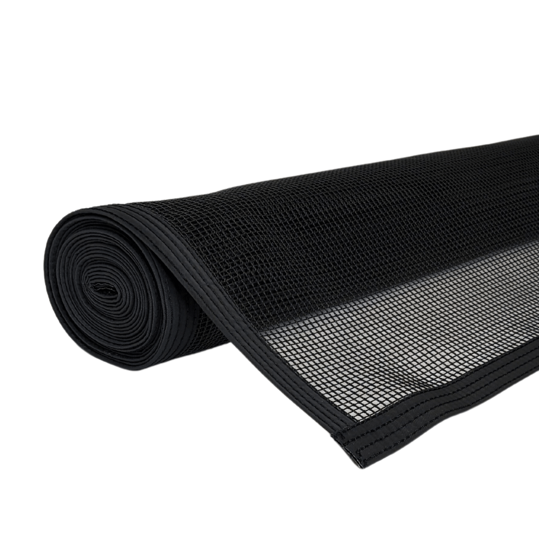 Replacement Pool Fence Mesh in Hampton Black Replacement Pool Fence Mesh in Hampton Black