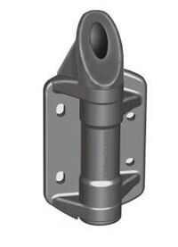 Gate Hinge Safety Cap - Black Gate Hinge Safety Cap - Black