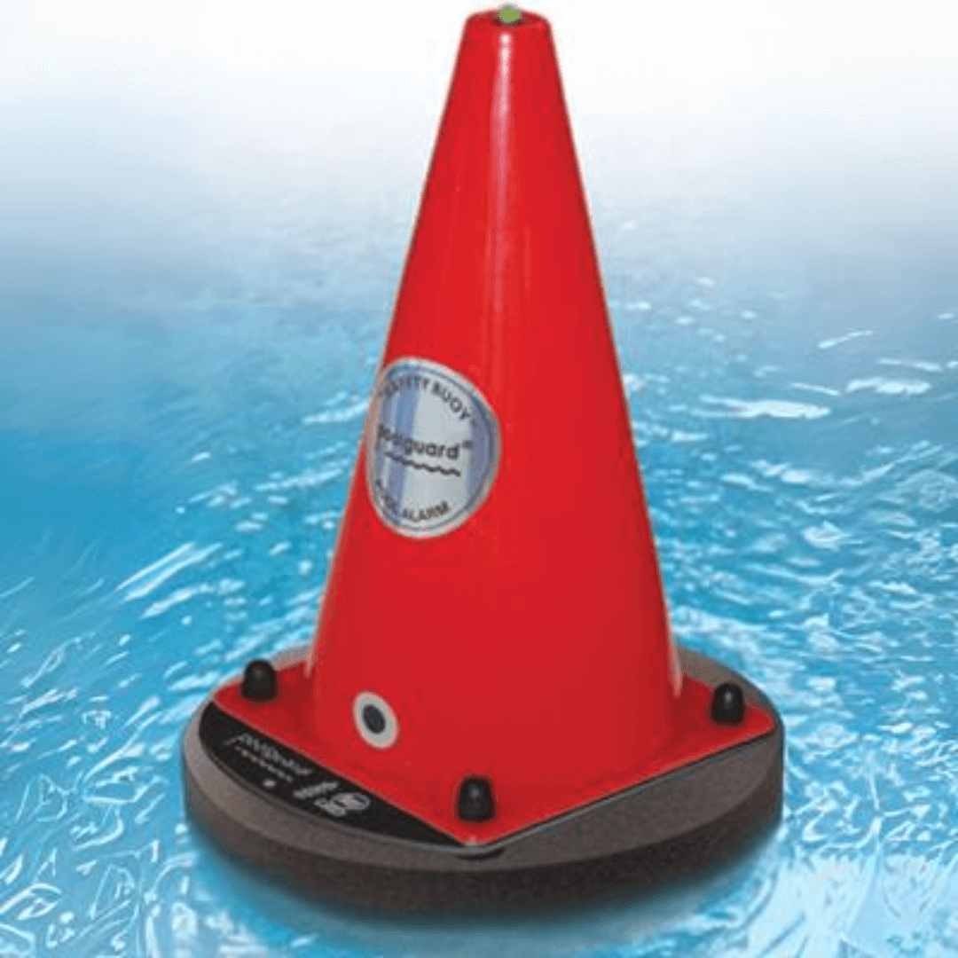 Poolguard Safety Buoy for Above Ground Pools Poolguard Safety Buoy for Above Ground Pools shown with water background
