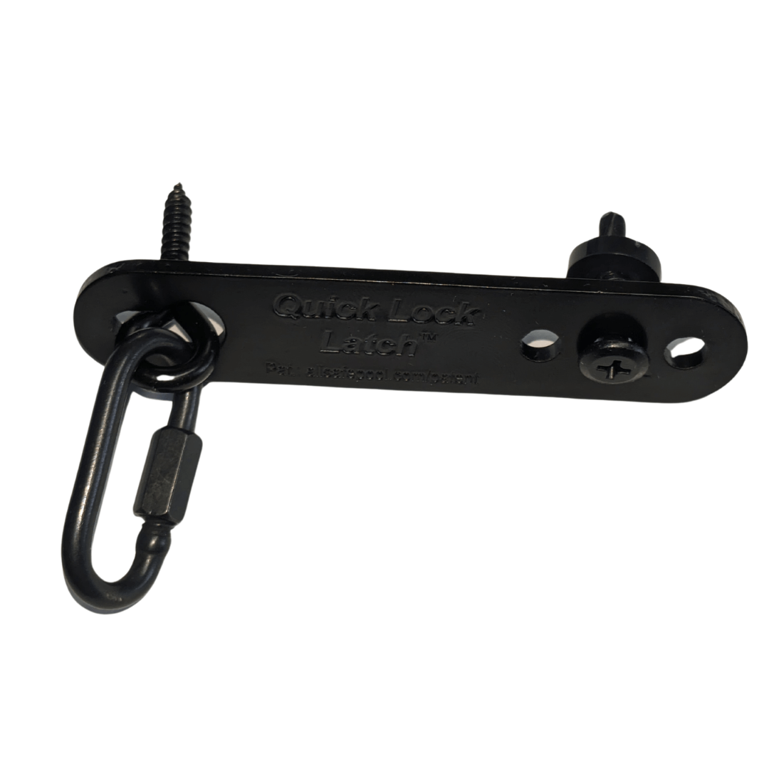 Quick Lock Latch Kit showing connection setup Quick Lock Latch Kit showing connection setup