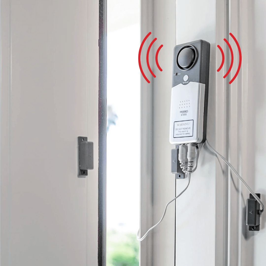 S189D Techko Entry Alarm Techko Ultra Slim Safety and Entry Alarm | S189