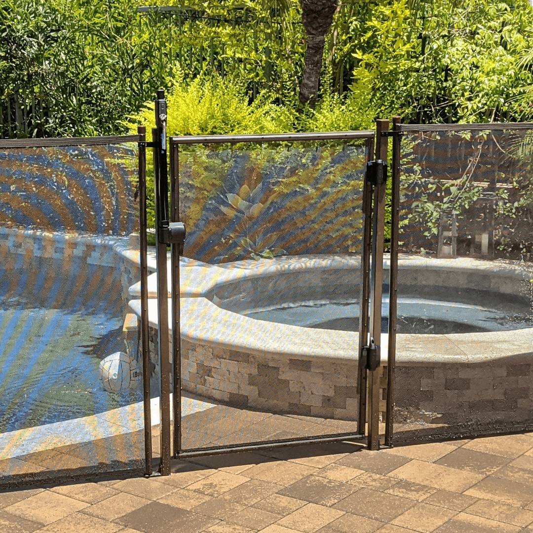 Pool Fence Self-Closing Gate Kit Pool Fence Gate Kit