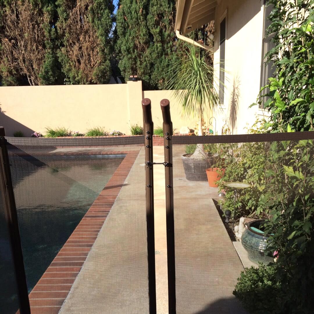 EZ-Close Handles installed on Fence EZ-Close Handles installed on Fence