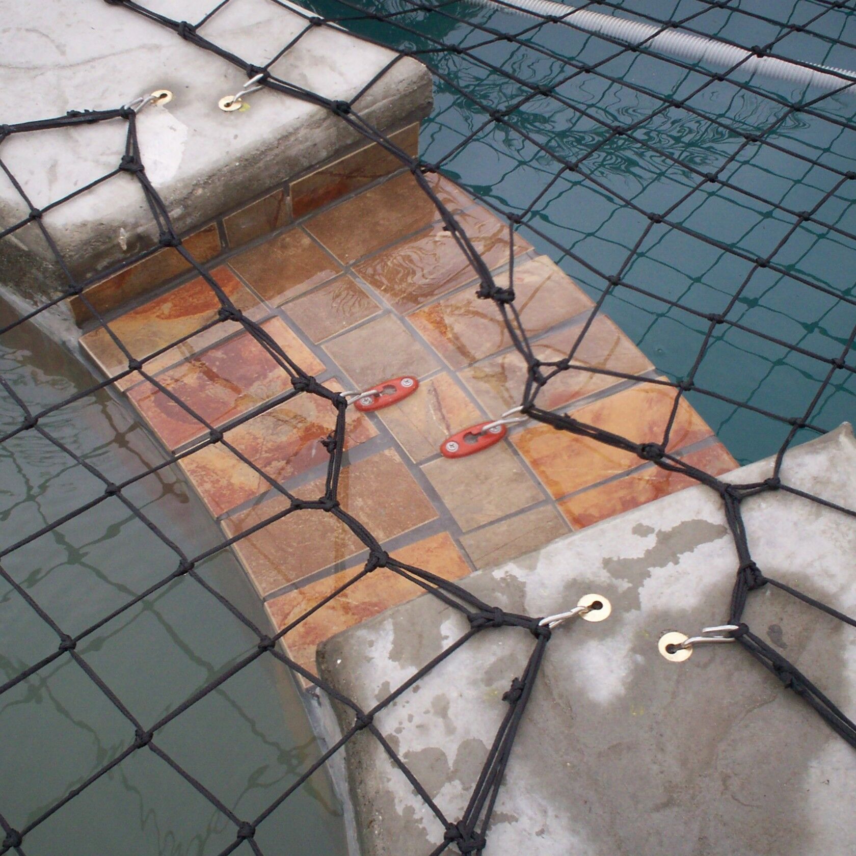 Composite Pool Anchor on Spillway Composite Pool Anchor on Spillway