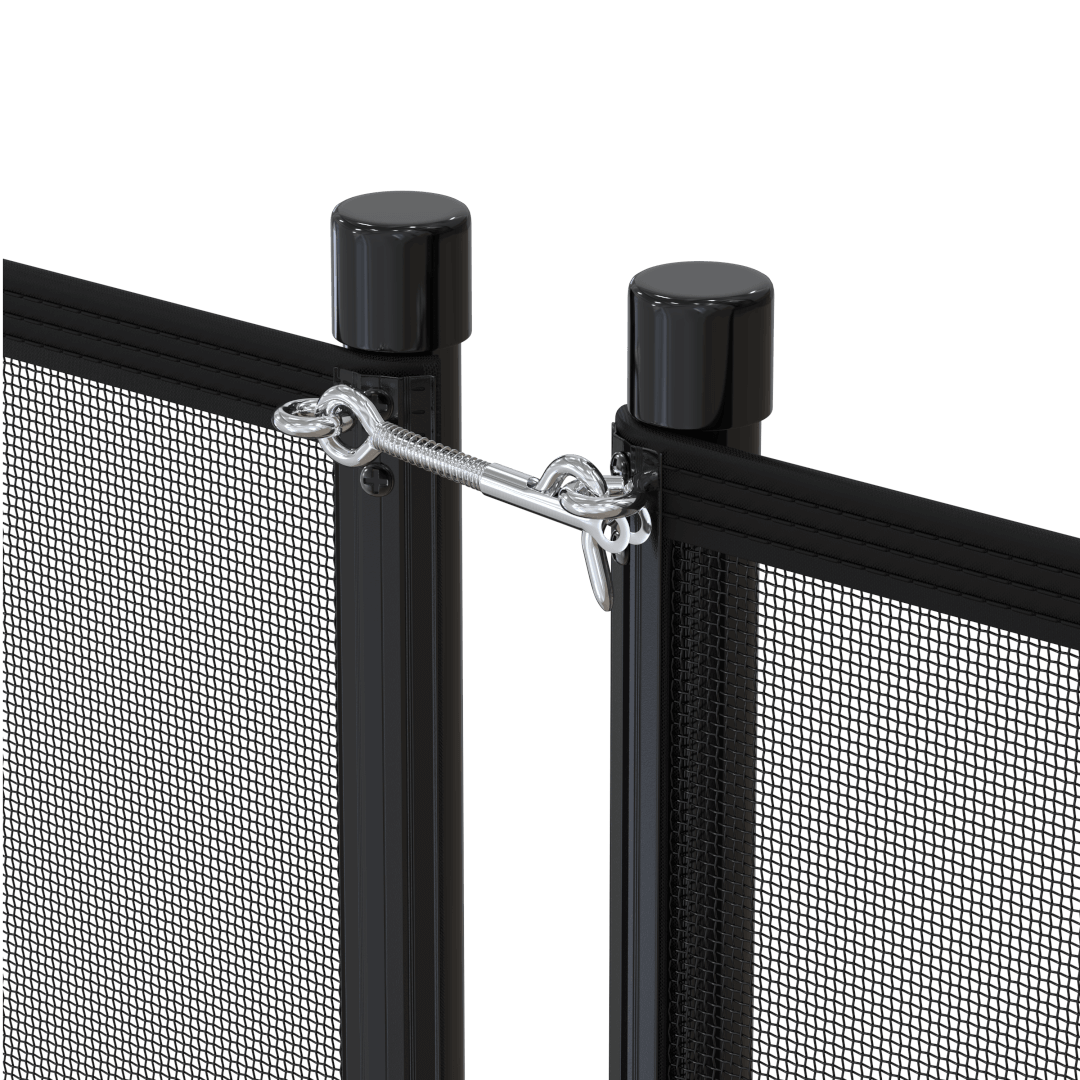 Section Latch Connection for Pool Fence Section Latch Connection for Pool Fence