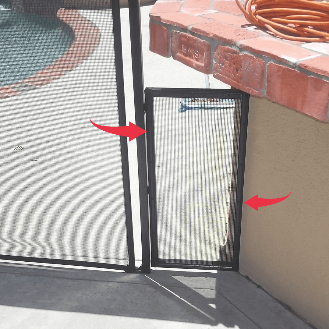 Adjustable Mesh Side Panel under Counter Adjustable Mesh Side Panel under Counter