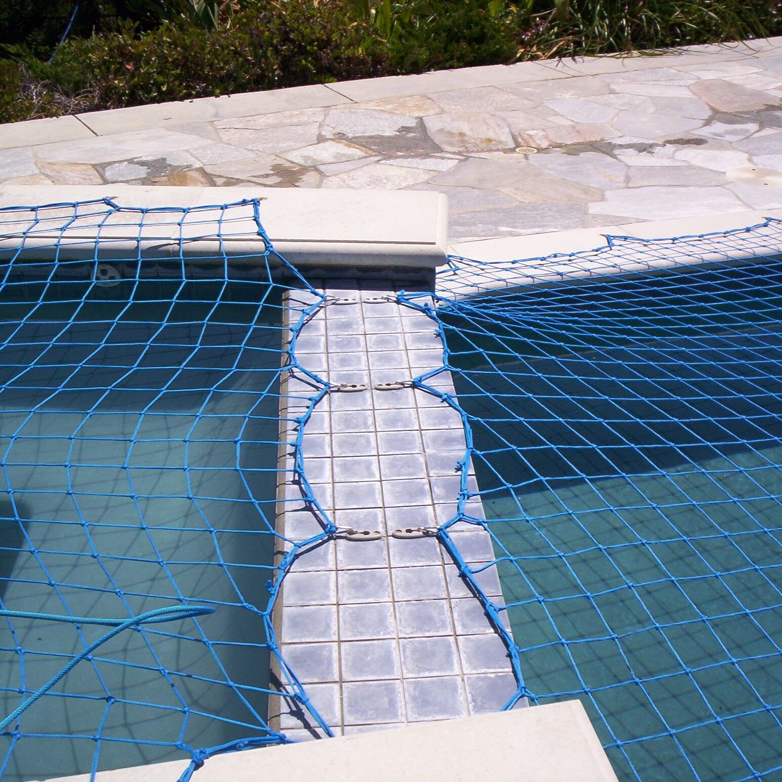 Composite Pool Anchor Composite Anchor on Tile Spillway