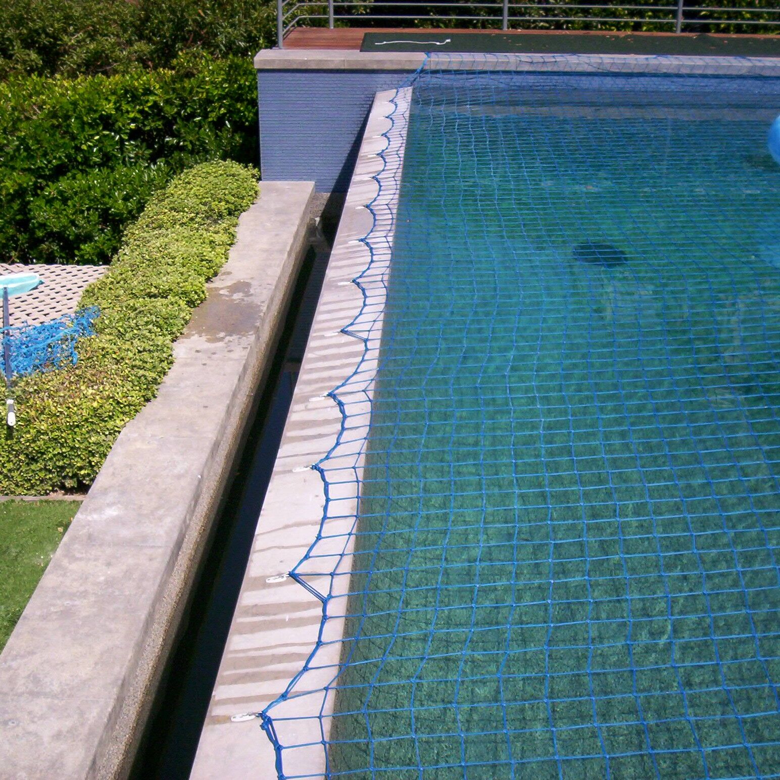 Composite Pool Anchor Composite Pool Anchor on Infinity Edge