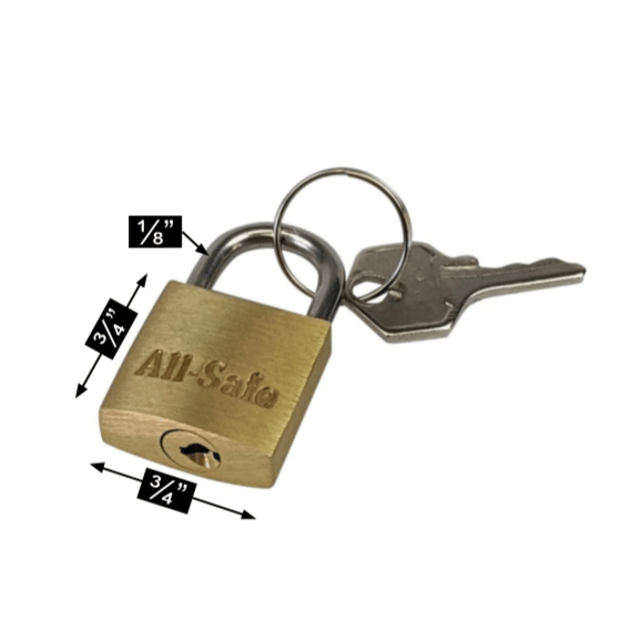 Section Latch Lock Gold pool fence section padlock with key and dimensions