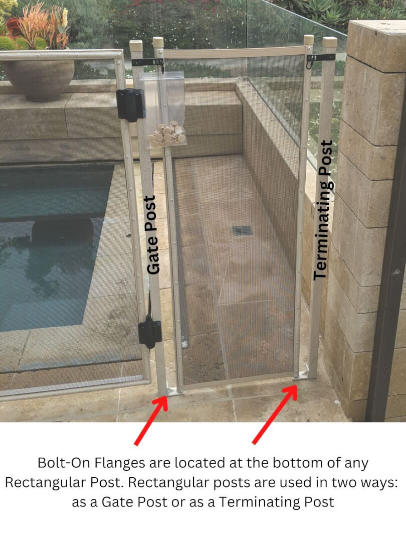 Bolt-On Flange Location Diagram Bolt-On Flange Location Diagram