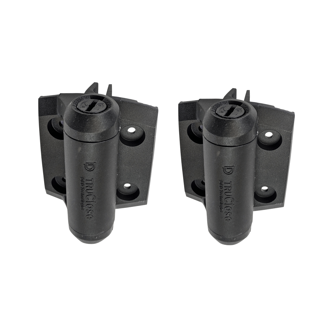 D&D Technologies - TruClose Gate Hinges D&D Technologies - TruClose Gate Hinges Black