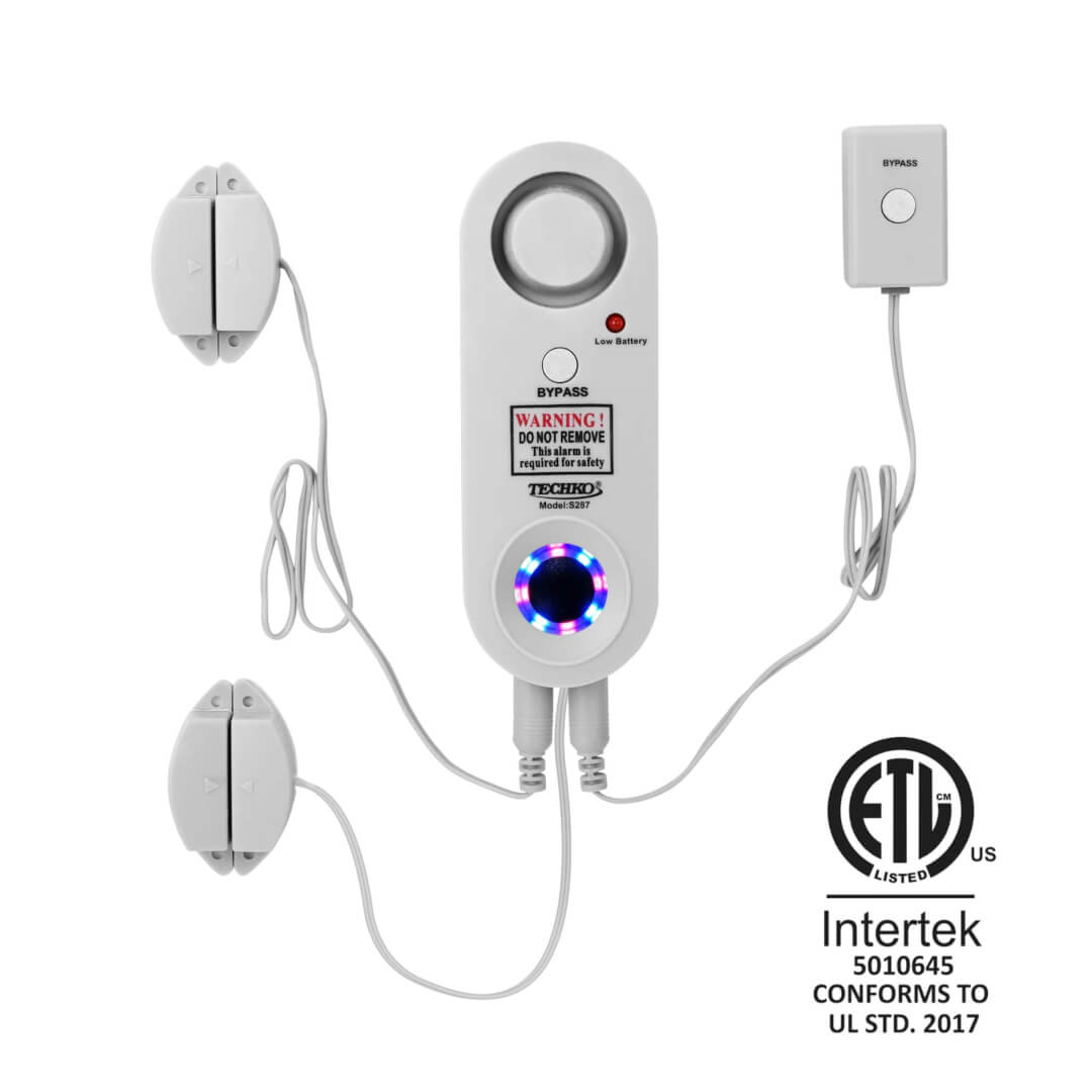 Techko Strobe Safe Pool Alarm S287 Techko Strobe Safe Pool Alarm S287