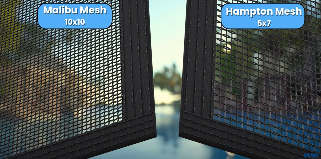 Malibu vs Hampton Mesh Malibu vs Hampton Mesh